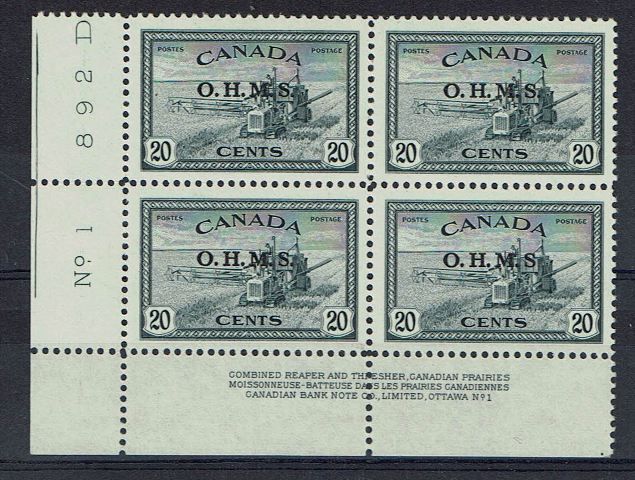 Image of Canada SG O168/O168a UMM British Commonwealth Stamp